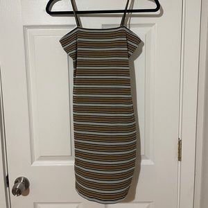 striped dress